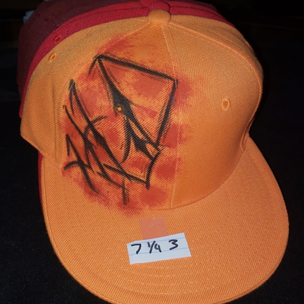 Custom designed fitted hat